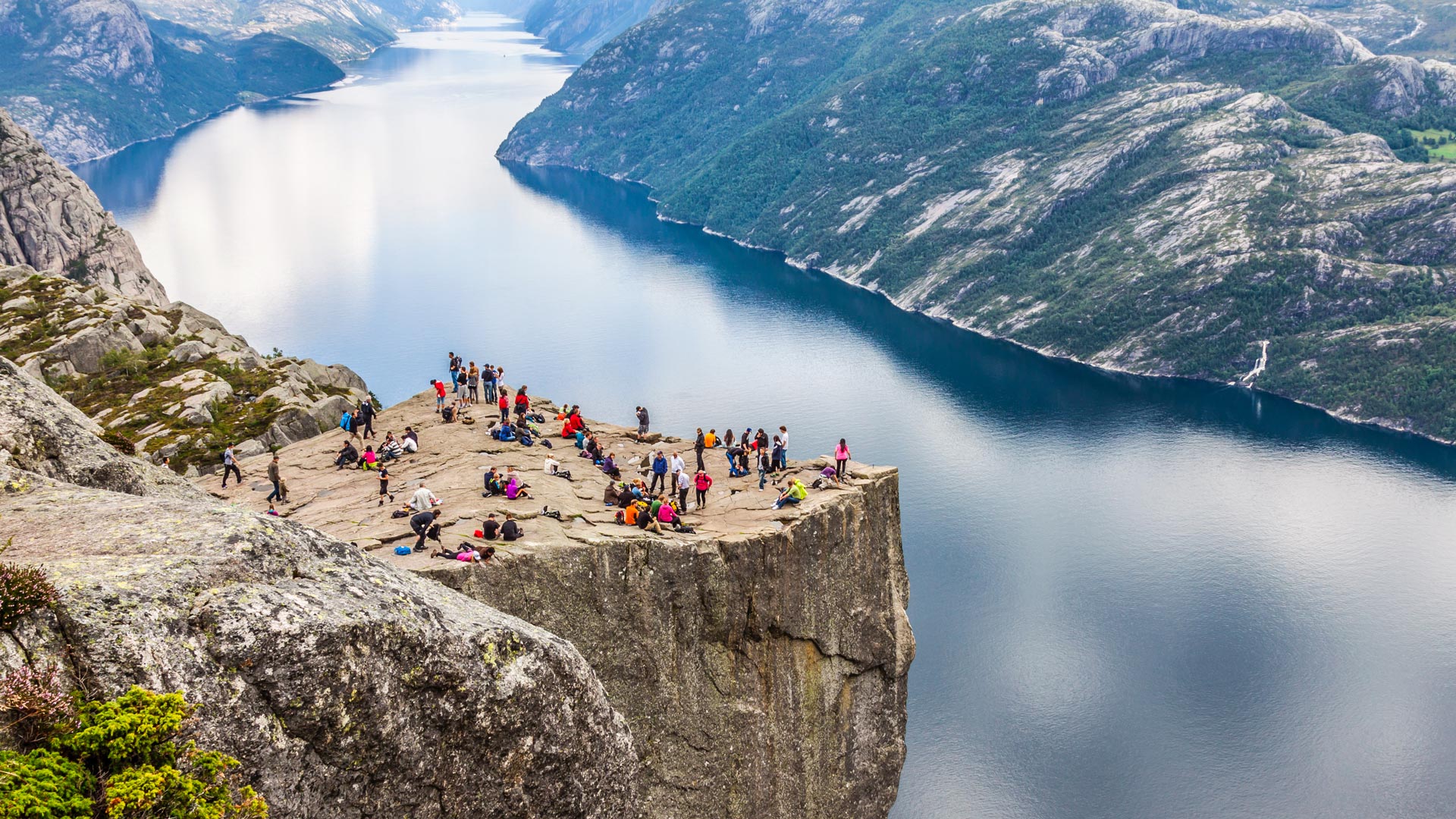 Preikestolen in Norway.