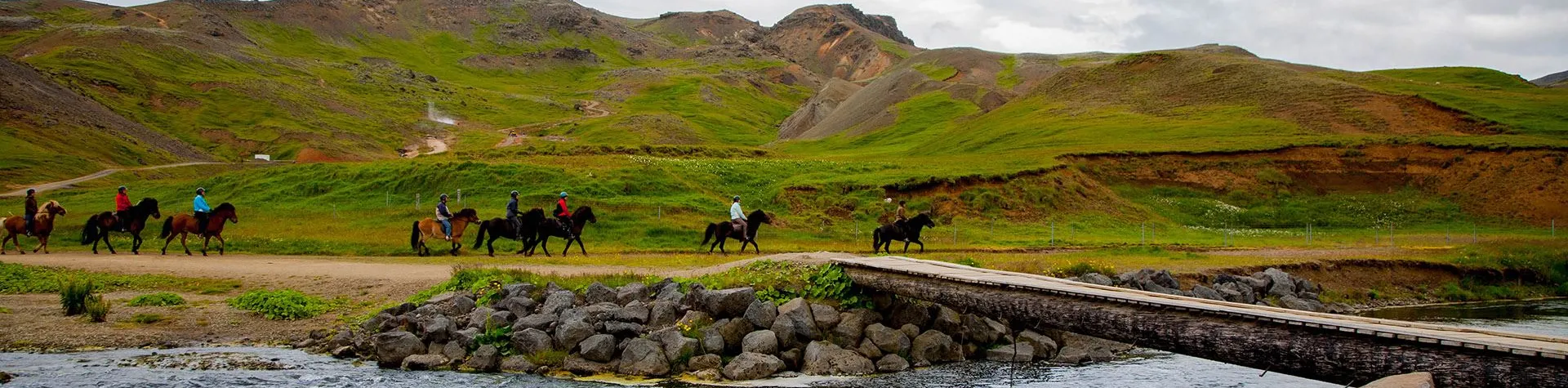 Horses & Hot Springs (8 AM/5 hrs/2,5 hrs riding) (C02)