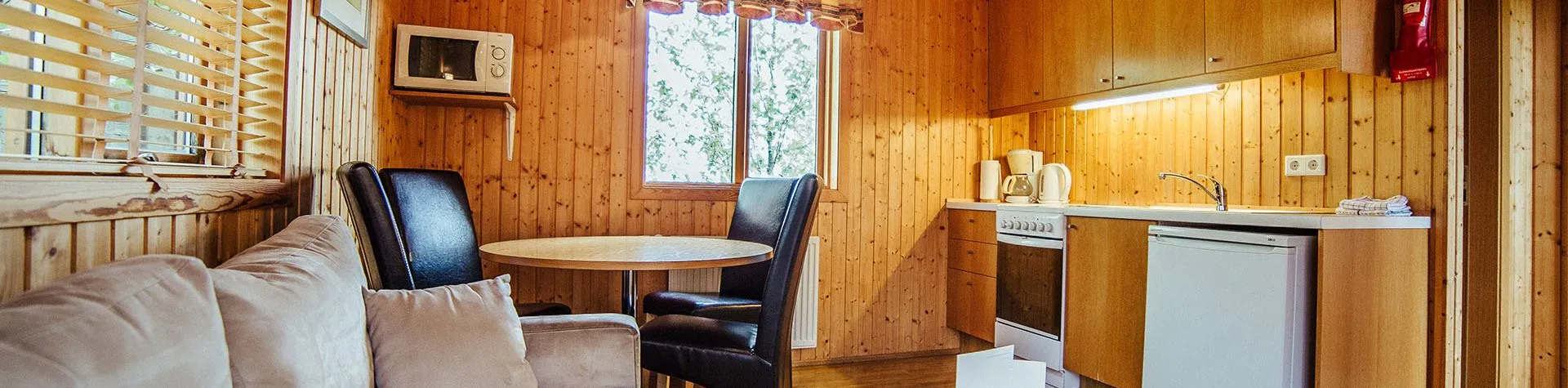 Log Cabins in Southwest Iceland