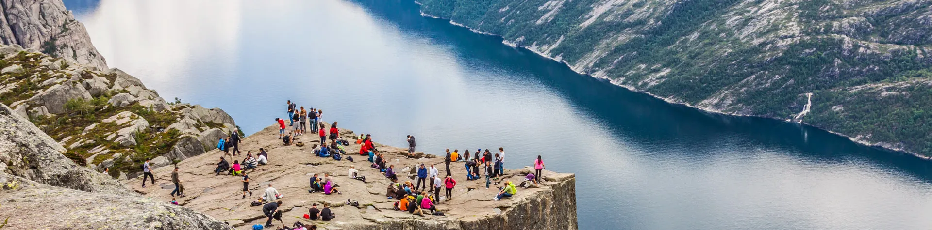 Preikestolen in Norway.