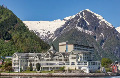 Kviknes Hotel in Balestrand, Norway.