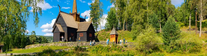 Garmo Stave Church in Norway (Sven Erik Knoff Visit Norway).