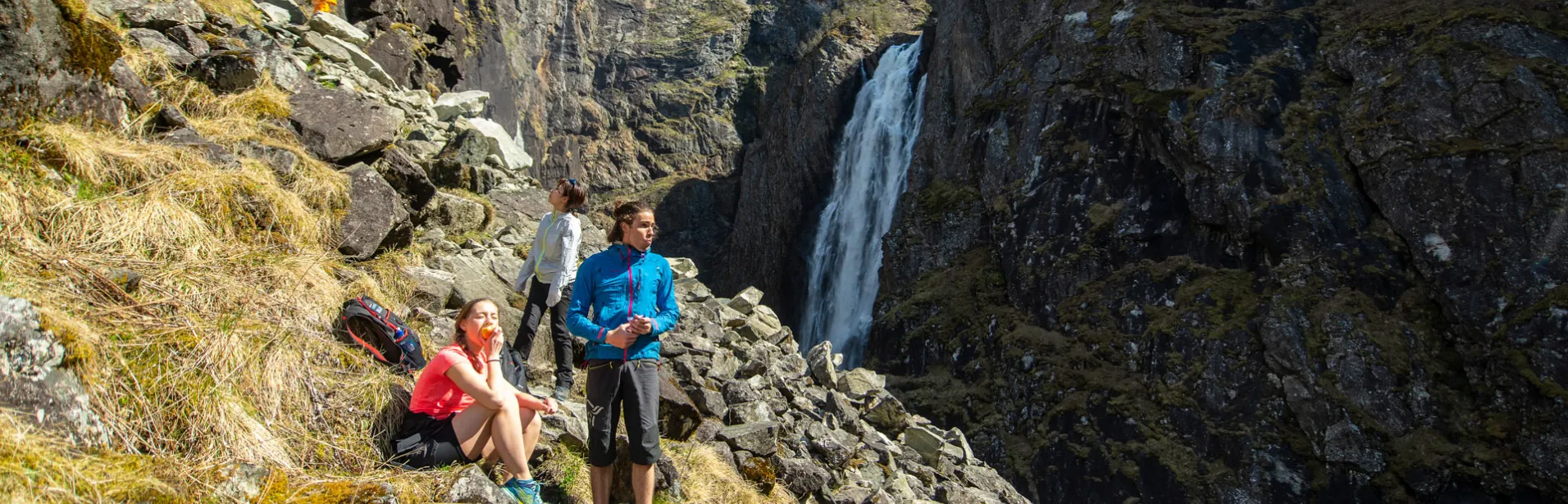 Voringsfossen waterfall in Norway (Visit Hardangerfjord). 